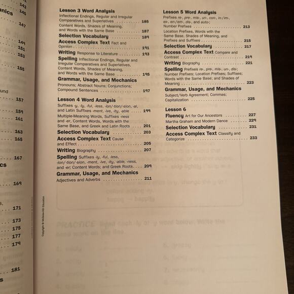 Open Court Skills Practice Book 2 Workbook Grade 3 Unused Writing Spelling - Picture 8 of 13